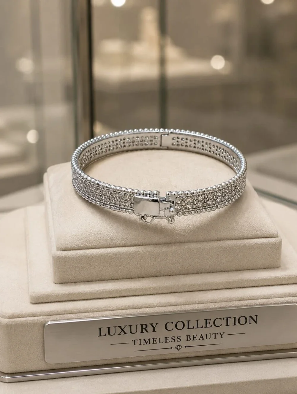 Anthropologie elegant silver